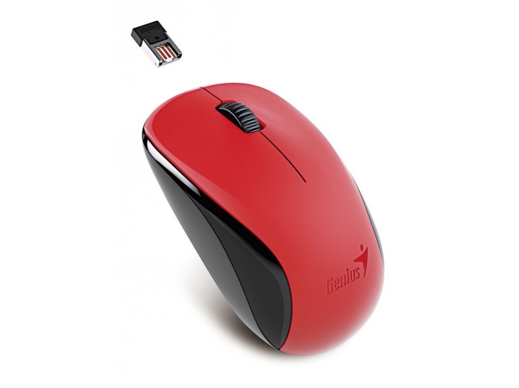 Genius NX-7000, BlueEye, crveni - Slika 2