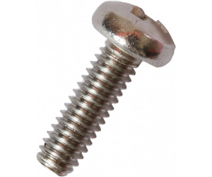 Steel bolt M2.5 8 mm, 100 pcs.