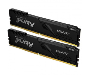 Kingston DDR4 32GB, 3200MHz, (2x16GB), FURY Beast