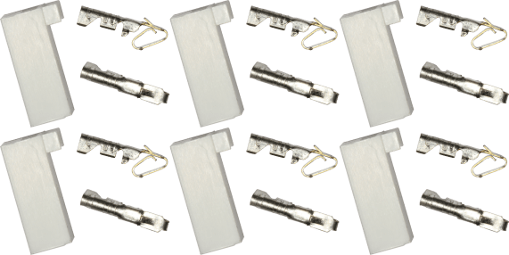 Connector set 0xKK396 + 6xKK254