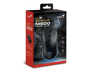Genius Scorpion M500, igraći miš, RGB, 3600dpi