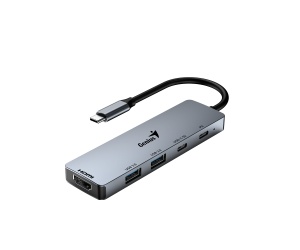 Genius UH-500, 5-u-1 USB hub