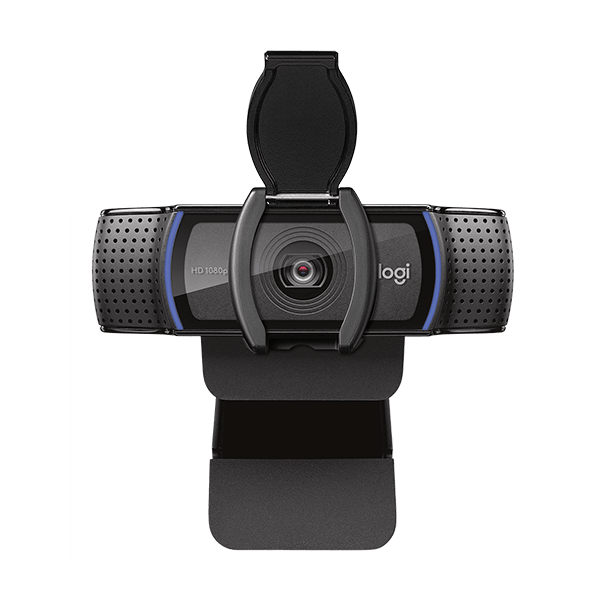 Logitech C920s web kamera, crna