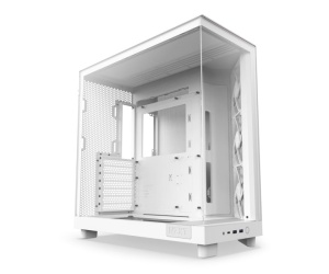 NZXT H6 Flow, bijelo bez napajanja, ATX