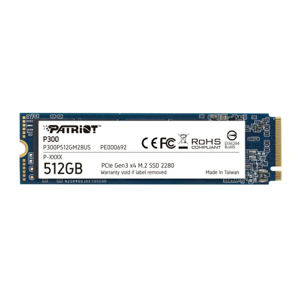 Patriot SSD P300 R1700/W1200, 512GB, M.2 NVMe - Slika 2