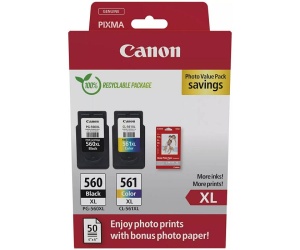 Canon multipack PG-560XL + CL-561XL Photo Pack