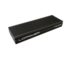 LC-Power kućište m.2 NvME/SATA, 2280, USB tip C