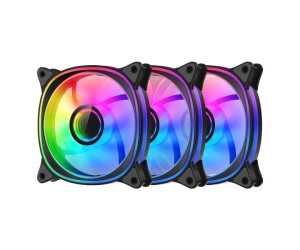 LC-Power LC-CF-120-ARGB-KIT-R, Reverse fan 3 pack