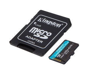 Kingston microSD, Canvas Go! Plus, R200/W100, 64GB