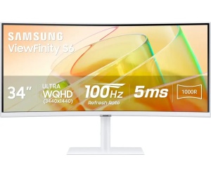 Samsung 34" LS34C650TAUXEN, QHD VA,100hz,USB-C,HAS