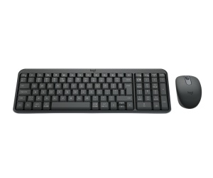Logitech MK250 bežična tipkovnica i miš, crna