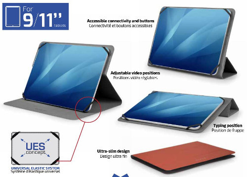 Port navlaka za tablet Noumea II 9/11", plava