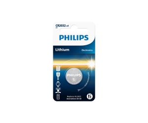 Philips baterija CR2032, 3V, 1 komad