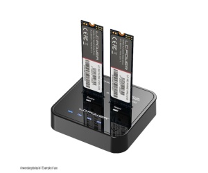 LC-Power dock 2x m.2 NvME v2