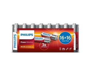 Philips baterije AA 16+16, 32 komada