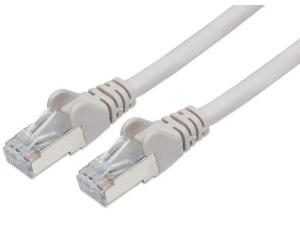 Intellinet CAT6a, CU, S/FTP, LSOH, 5m, sivi