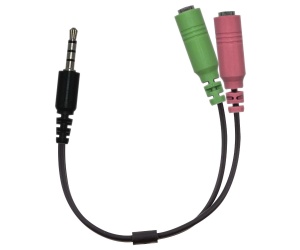Kombinirani audio kabel adapter, 2x3,5 na 1x3,5