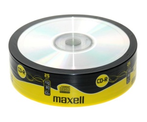 Maxell CD-R 52x, 700MB 25 kom shrink