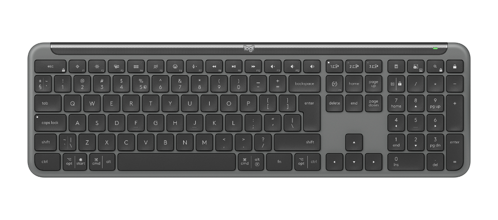 Logitech K950 bežična tipkovnica, crna
